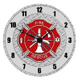 Firefighter Clock